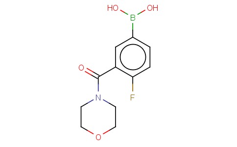 4-FLUORO-3-(MORPHOLINE-4-CARBONYL)PHENYLBORONIC ACID